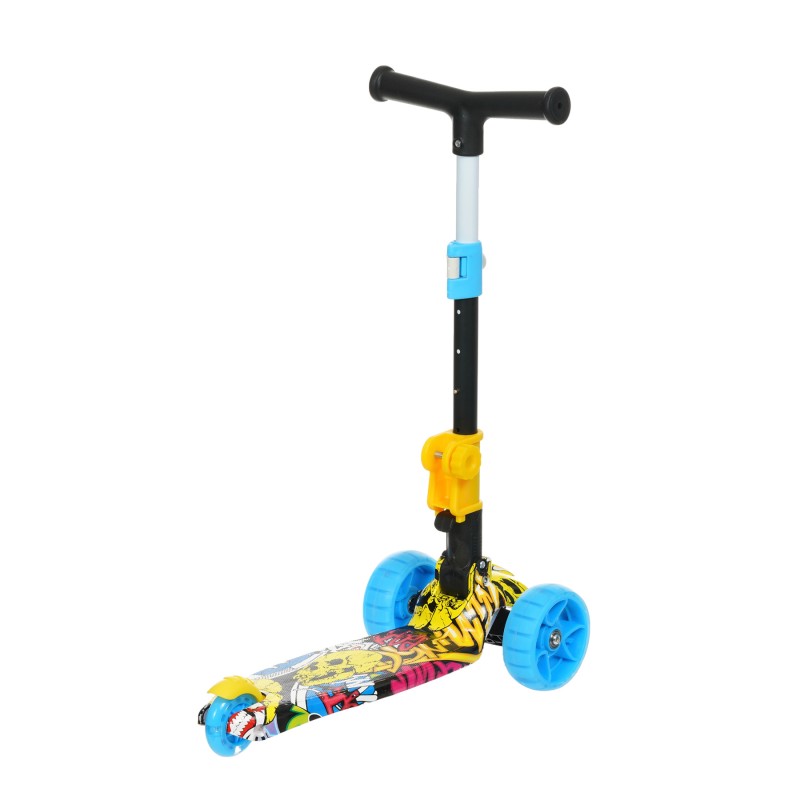 Преклопен детски скутер 2-во-1 FURRY ZIZITO