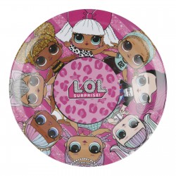 Plate, melamine L.O.L. Surprise for a girl, 20.3 cm Stor 44855 2