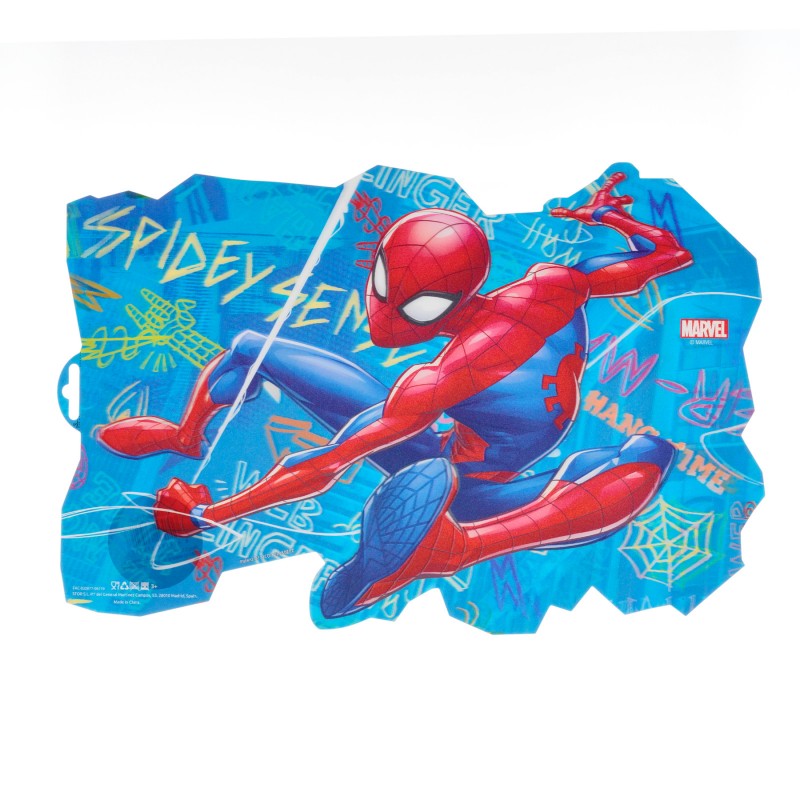 Spiderman Graffiti Unregelmäßiges Tischset, 30 x 43 cm Stor