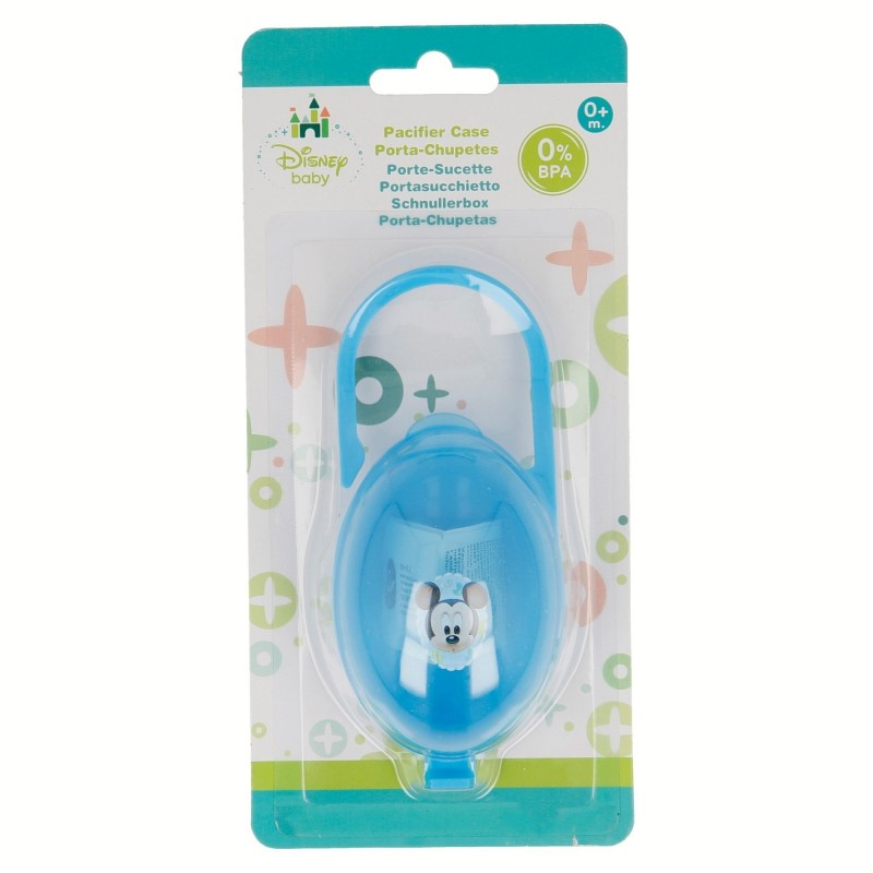 Mickey Mouse pacifier box, blue Mickey Mouse