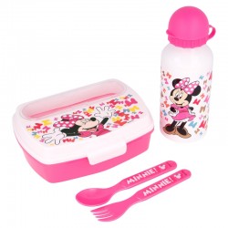 Set de sufragerie 4 piese MINNIE SO EDGY BOWS Minnie Mouse 45334 