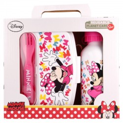MINNIE SO EDGY BOWS 4 Piece Dining Set Minnie Mouse 45335 2