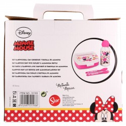 MINNIE SO EDGY BOWS 4 Piece Dining Set Minnie Mouse 45336 3