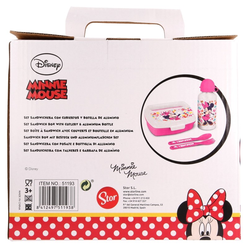 Σετ τραπεζαρίας MINNIE SO EDGY BOWS 4 τεμαχίων Minnie Mouse