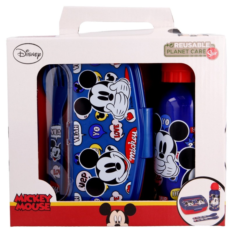ESTE UN MICKEY THING Set de sufragerie din 4 piese Mickey Mouse