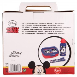 ТОА Е МИКИ РАБОТА Сет за јадење од 4 парчиња Mickey Mouse 45343 3