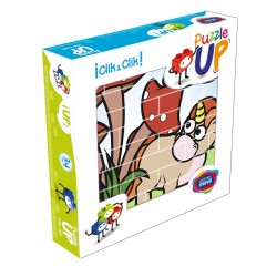 Constructor - Puzzle Up Unicorn and mushrooms, 32 pieces Game Movil 45419 2