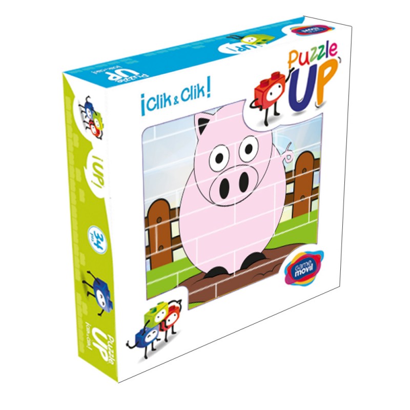 Конструктор - Puzzle Up Pig, 32 дела Game Movil