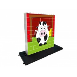 Κατασκευαστής - Puzzle Up Cow, 32 μέρη Game Movil 45428 
