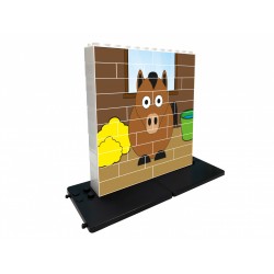 Constructor - Puzzle Up Farm Horse, 32 de părți Game Movil 45434 