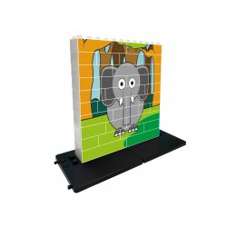 Constructor - Puzzle Up Jungle Elephant, 32 de părți Game Movil 45438 