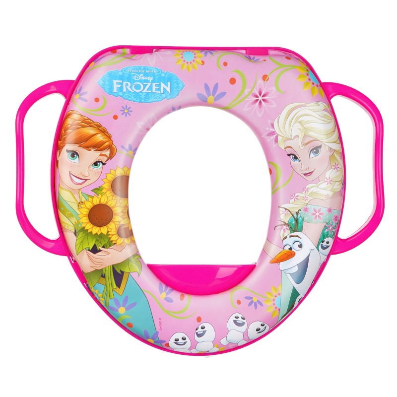 Παγωμένο κάθισμα τουαλέτας με χερούλια για κορίτσια Frozen