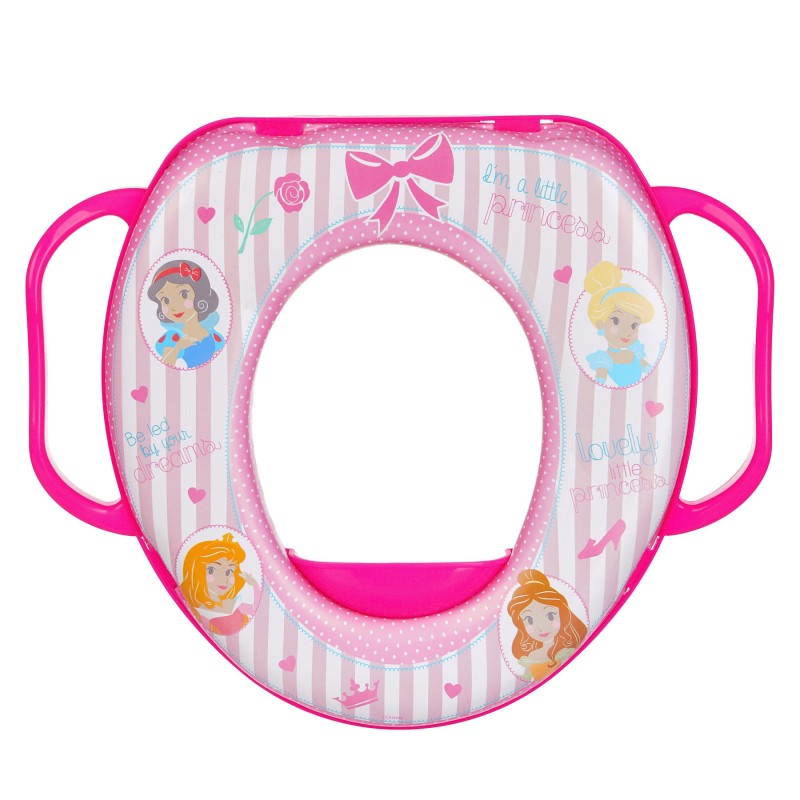 Prinzessinnen-Toilettensitz mit Griffen für Mädchen Princesses