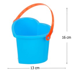 Sand toy - heart shaped bucket, set of 6 parts GOT 45741 8
