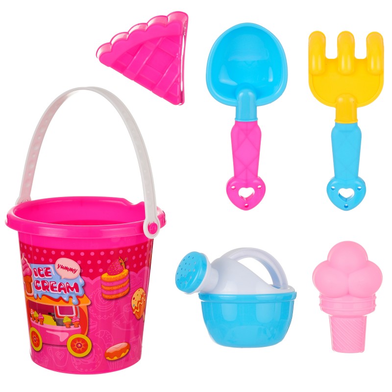 ICE CREAM Sand Toy Set, 6 pieces GOT