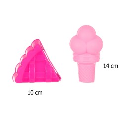 ICE CREAM Sand Spielzeug Set, 6 Teile GOT 45748 7