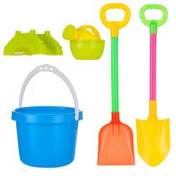 Set for sand - bucket, 5 parts