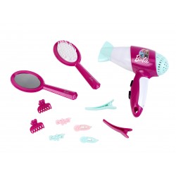 Theo Klein 5790 Barbie hairdressing set I Accessories and accessories in the Barbie look I Incl. Children's hairdryer with cold air function I Toys for children aged 3 and over Barbie 45947 2