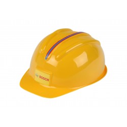 Theo Klein 8127 Bosch Safety Helmet I Toy helmet in the style of a worker's hard hat I Adjustable size I Dimensions: 25.8 cm x 19.5 cm x 11 cm I Toy for children aged 3 years and up BOSCH 46025 7