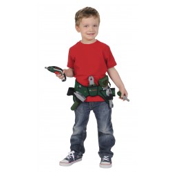 Theo Klein 8313 Bosch Tool Belt I With hammer, pliers, saw and much more I With battery-powered Ixolino I Dimensions: 76 cm x 24 cm 4.5 cm I Toy for children aged 3 years and up BOSCH 46038 8