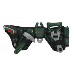 Theo Klein 8313 Bosch Tool Belt I With hammer, pliers, saw and much more I With battery-powered Ixolino I Dimensions: 76 cm x 24 cm 4.5 cm I Toy for children aged 3 years and up BOSCH 46039 3
