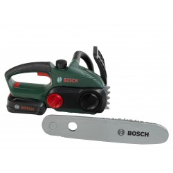 Theo Klein 8399 Bosch Chain Saw I Child-friendly, authentic replica of the original I Battery-powered saw with light and sound effects I Toy for children aged 3 years and up BOSCH 46065 15