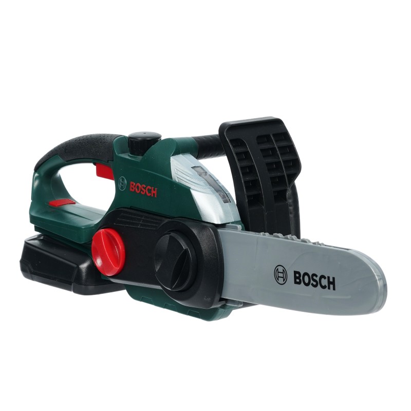 Theo Klein 8399 Bosch Chain Saw I Child-friendly, authentic replica of the original I Battery-powered saw with light and sound effects I Toy for children aged 3 years and up BOSCH