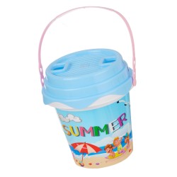 Set for sand - blue bucket, 5 parts GOT 46956 3