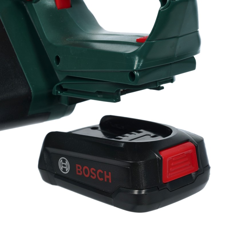 Bosch Worker Set, robust chainsaw with light and sound, high-quality helmet and work gloves BOSCH