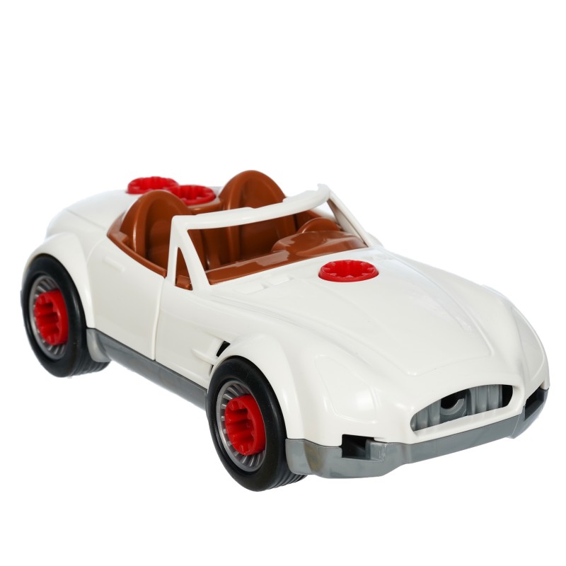 Theo Klein 8647 Bosch Car Service Station | Mit Waschanlage und höhenverstellbarer Hebebühne | Inklusive demontierbarem Auto | Maße: 41 cm 39 cm 29 cm | Spielzeug für Kinder ab 3 Jahren BOSCH