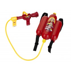 Theo Klein 8932 Firefighter Henry Water Spray I With water spray function and 2-litre tank I Can be carried like a backpack I Dimensions: 31 cm x 21 cm x 9 cm I Toy for children aged 3 years and up Klein 47431 6