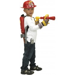 Theo Klein 8932 Firefighter Henry Water Spray I With water spray function and 2-litre tank I Can be carried like a backpack I Dimensions: 31 cm x 21 cm x 9 cm I Toy for children aged 3 years and up Klein 47433 8