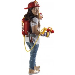 Theo Klein 8932 Firefighter Henry Water Spray I With water spray function and 2-litre tank I Can be carried like a backpack I Dimensions: 31 cm x 21 cm x 9 cm I Toy for children aged 3 years and up Klein 47434 9