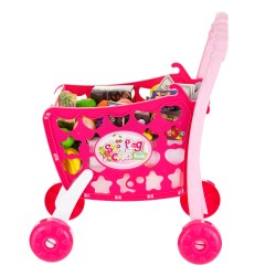 Количка за пазаруване с продукти Shopping Cart Kids TG 47541 3