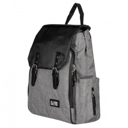 Чанта и ранец за колички 2-во-1, сива меланж, HD06B Feeme 47552 2