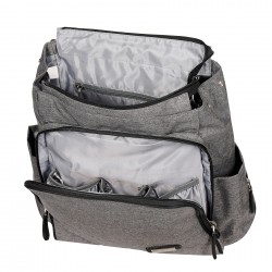 2-in-1 Kinderwagentasche und Rucksack, Grey Melange, HD06B Feeme 47557 7