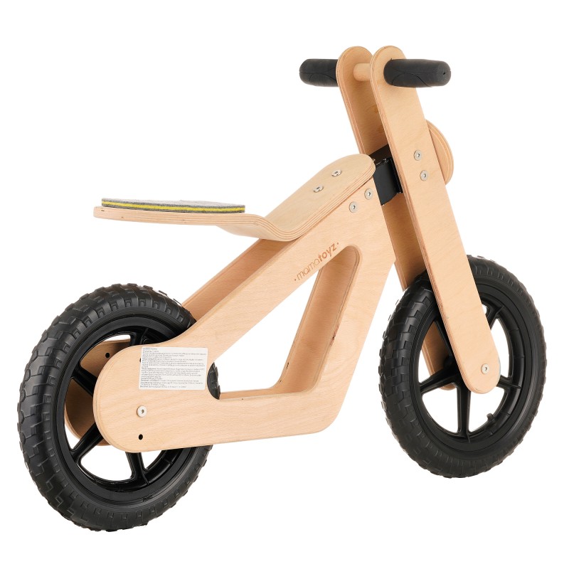Balance-Bike aus Holz Mamatoyz