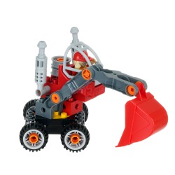 Constructor Red Excavator, 22 pieces Banbao 47993 6