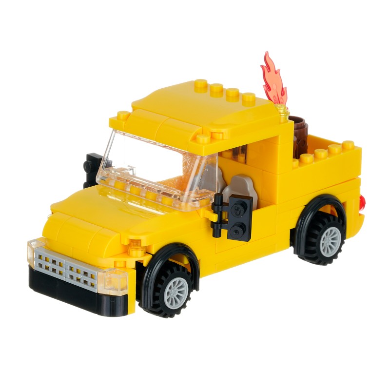 Constructor Fire Truck, 105 pieces Banbao