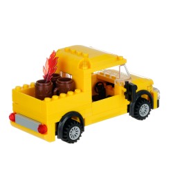Camion de pompieri constructor, 105 buc Banbao 48001 5