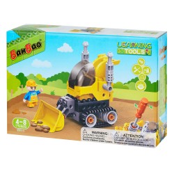 Construction set bulldozer, 19 pieces Banbao 48078 7