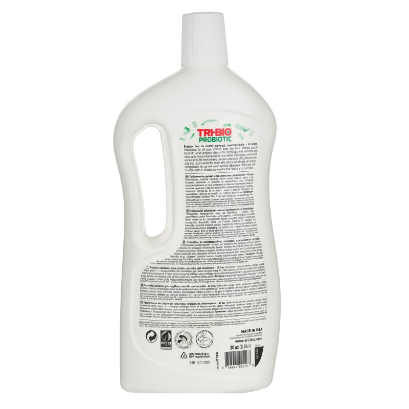 Προβιοτικό καθαριστικό δαπέδου, γενικής χρήσης, 840 ml. Tri-Bio