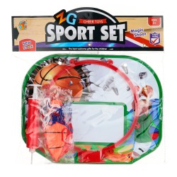 Basketballbrett mit Ball und Pumpe GT 48250 3