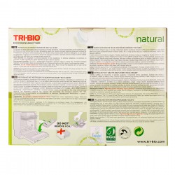 Натурални еко таблетки за съдомиялна, картонена кутия, 25 бр. Tri-Bio 48271 3