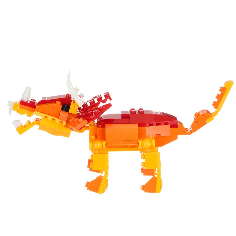 Constructor orange Dinosaurier, 125 Stück. Banbao