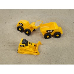 Caterpillar-Baustellen-Fahrzeug-Set, 1:50 CAT 48343 16