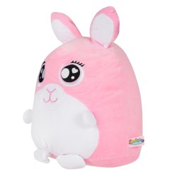 Plush toy pink bunny, 33 cm. HAS 48585 2