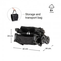 Summer stroller Luka, with storage bag ZIZITO 33395 5